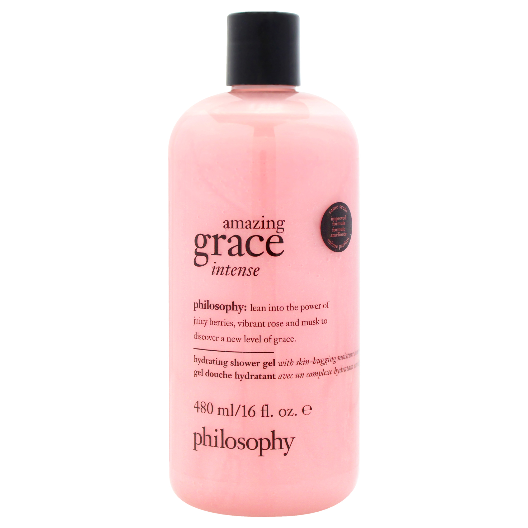 Amazing Grace Intense Hydrating Shower Gel By Philosophy 16 Oz Shower Gel